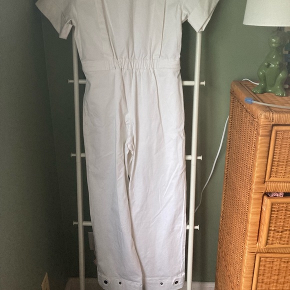 Rebecca Minkoff white utility jumpsuit - Picture 6 of 7